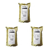 3x Refil Toner Para Ricoh Aficio Mp2060 Mp2075 Mp1075 6110d 
