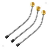 3x Bico Inox Profissional De Doceira Churros Recheadores