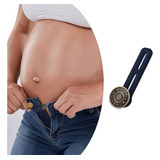 3x Botão Extensor Metal Alargador Cintura Cós Calça Gestante