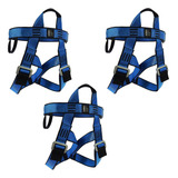 3x Cadeirinha Basic Asl Escalada Rapel Tirolesa Ar Alpimonte
