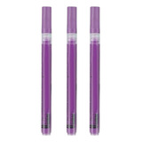 3x Caneta Marcadora De Forro De Bola De Golfe Pintor Roxo