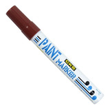 3x Caneta Permanente Paint Marker Cks Marrom Pinta Rejunte