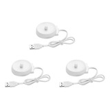 3x Carregador De Viagem Usb Dock 3757 Para Carregamento De E