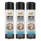 3x Espuma Expansiva Pu Veda E Fixa Mp90 300ml Mundial Prime