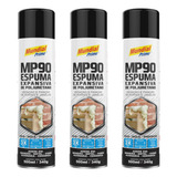 3x Espuma Expansiva Pu Veda E Fixa Mp90 500ml Mundial Prime