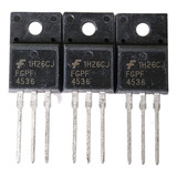 3x Fgpf4536 Fgpf 4536 4536 transistor igbt Novo
