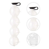 3x Formas Silicone 4 Gelos Bola Bar Esferas Whiskey Bebidas