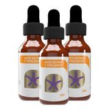 3x Fórmula Auto Estima E Vitalidade Em Gotas 30ml Original