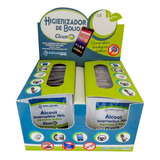 3x Higienizador De Bolso Implastec Alcool Isopropilico 70 