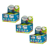 3x Higienizador De Bolso Implastec Alcool Isopropilico 70 
