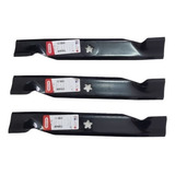 3x Lâmina Faca Trator Cortador Grama Husqvarna Ts148 26hp
