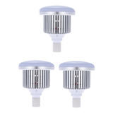 3x Lâmpada Super Led 50w E27 5500k Estúdio Softbox Bivolt