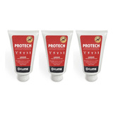 3x Magnésio Líquido 100ml Álcool Em Gel Protech 4climb