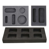 3x Moldes De Lingote Para Ferramentas De Fundição De Forno