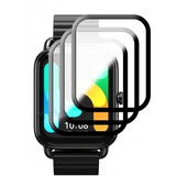 3x Película 3d Para Relógio Smartwatch Haylou Rs4 Rs4 Plus