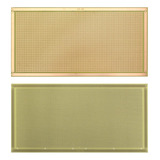 3x Placa Fenolite 10x20 Furada Pd9 Ilha Kit C 3 Placas