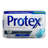 3x Protex Sabonete Em Barra Protex Limpeza Profunda 1 X 85 G
