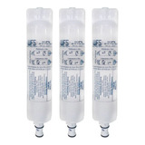 3x Refil Filtro Purificador Consul Facilite Wfs 017 Ice Flow Cor Branco