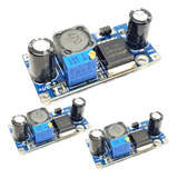 3x Regulador De Tensão Step Down Buck Dc Lm2596 3a