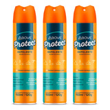 3x Repelente De Insetos Above Contra Dengue 150ml 120g Aero