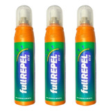 3x Repelente Fullrepel Adulto 100ml