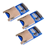 3x Shield Sd Card Arduino Pic Modulo Leitor Cartão
