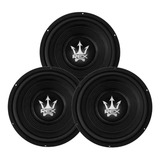 3x Subwoofer Magnum Rex 10 Polegadas