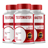 3x Testomaster Maca 60 Capsulas Intlab
