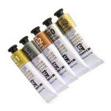 3x Tinta A Óleo Corfix 37ml Metálica Escolha A Cor