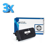 3x Toner Katun P/ Uso Kyocera Fs4200 M3550 Tk3122 Tk-3122 