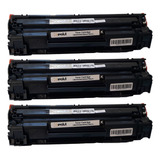 3x Toner Para Hp P1102w M1120 1522 M1132 Compatível Barato