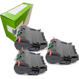 3x Toner Para Lexmark X654x11l X654 X656 T650 T656 T654