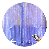 3x2m Led 200 Leds Decoração Luz Festas Casamentos Cortina 2