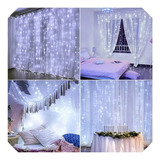 3x2m Led 200 Leds Decoração Luz Festas Casamentos Cortina 2