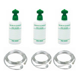 3x3 Copo Umidificador Cateter Silicone Para