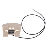 4/4 Piezo Micro Cavalete Para Violino