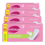 4 Absorv Protetor Diário Intimus Frescor