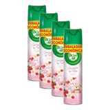 4 Air Wick Bom Ar Adorizador Aroma Cheirinho De Talco 360ml