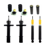 4 Amortecedor Corsa + 4 Kit Suspensão Celta Corsa Classic