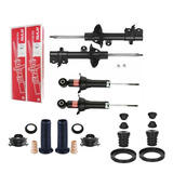 4 Amortecedor Kit Coxim Batente Honda