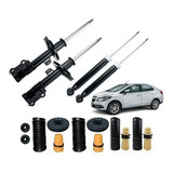4 Amortecedor+ Kit Suspensão Cobalt 2012 2013 2014 2015 2016