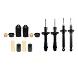 4 Amortecedor Polo Classic 1996 Até 2001 + Kits Batente