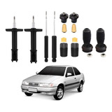 4 Amortecedor+kit Suspensão Logus Pointer 92 93 94 95 96 97
