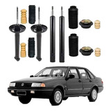 4 Amortecedor+kit Suspensão Santana 91 92 93 94 95 96
