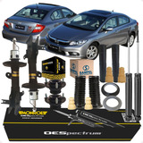 4 Amortecedores Monroe Honda Civic 2012 A 2016 2.0 + Kit