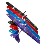 4 Avião Planador Mod Grande Voo Livre Cor Sortida Resistente