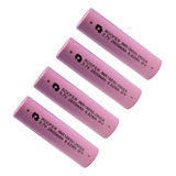 4 Bateria 18650 Roofer 2600mah Inr18650 10a Célula 18650
