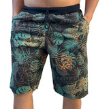 4 Bermudas Masculina Moleton Academia Plus Size Até G6