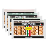 4 Biscoito Piacelli Folhado Sfogliatine Glassate