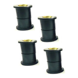 4 Buchas Fixa Ao Feixe De Molas Suzuki Jeep Samurai Ate 1995